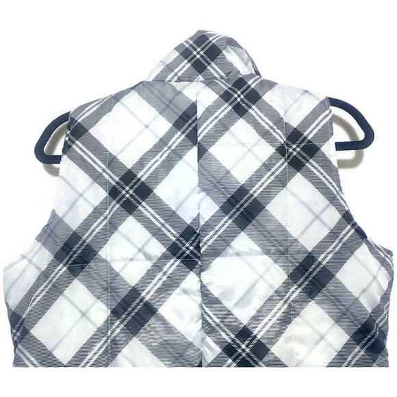 Izod 1937 Vest Women's Size Medium Soft Shell Black and White Plaid - Picture 5 of 6
